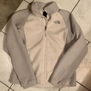 The North face zip fleece jacket